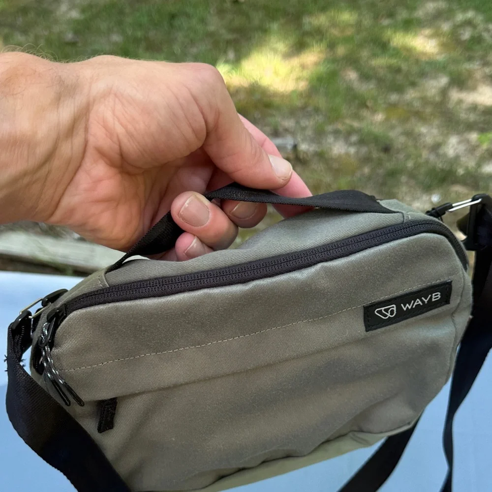 WayB Khaki Catchall Belt Bag New